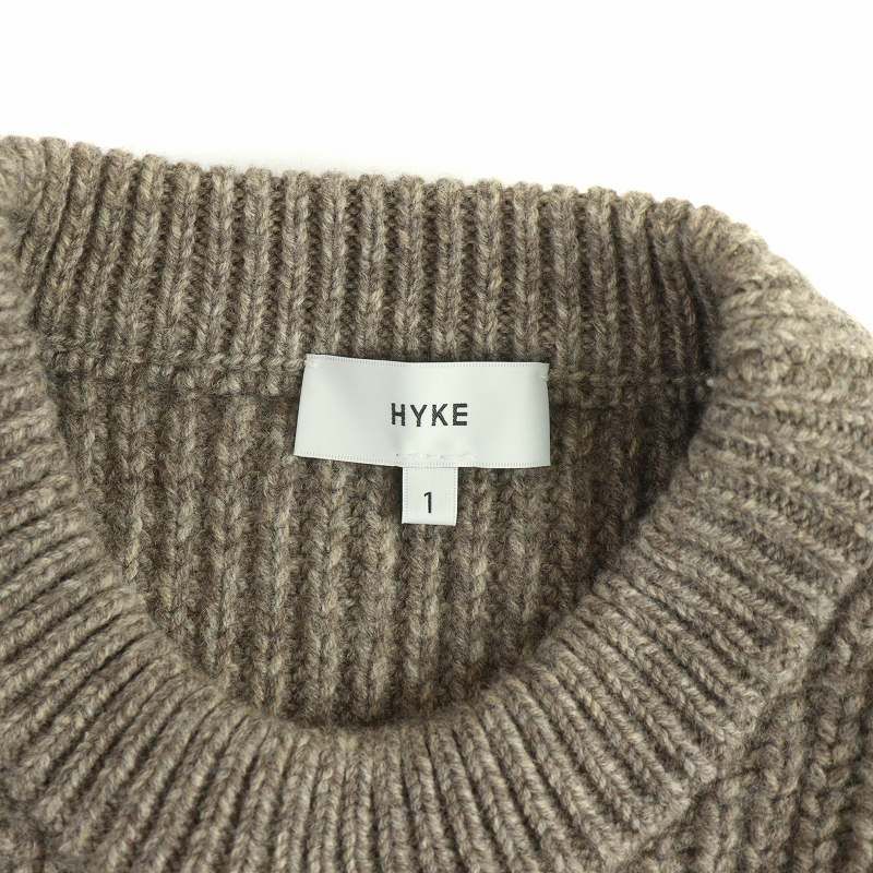 ハイク HYKE 20AW RIBBED KNIT OP ニットワンピース ロング