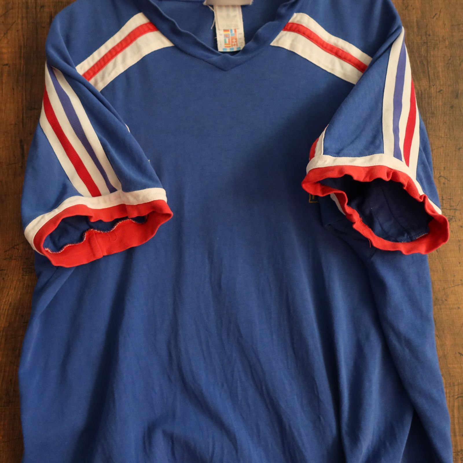 86年 ワールドカップ フランス代表 ユニフォーム 復刻版 SIZE L - メルカリ