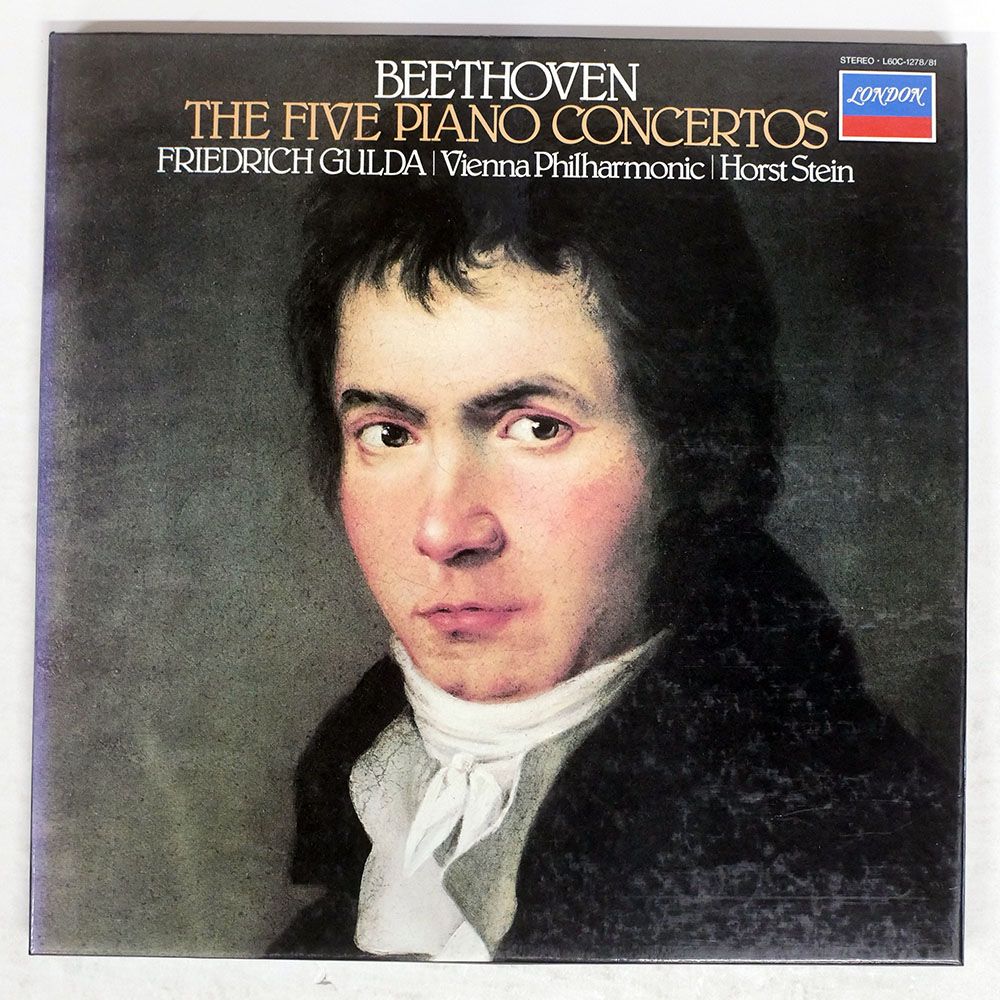 ヴェルディ歌劇の名盤ＬＰ５組(ＬＰ１５枚) 国内盤 FRIEDRICH GULDA/BEETHOVEEN : DIE 5 KLAVIERKONZERTE
