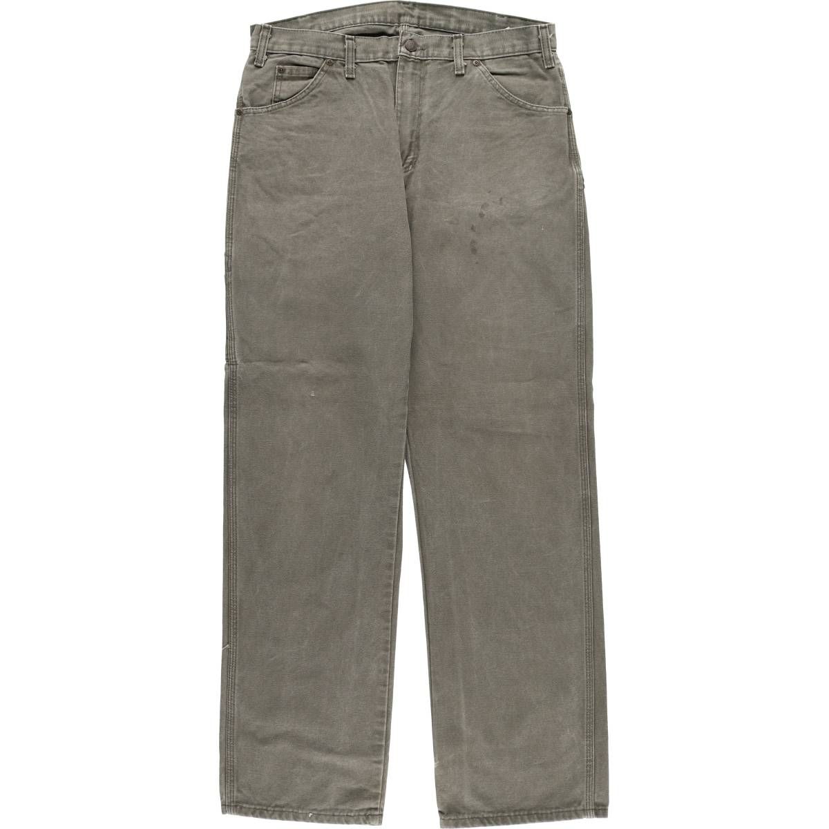 古着 ディッキーズ Dickies ダックペインターパンツ メンズw34相当|eaa587635