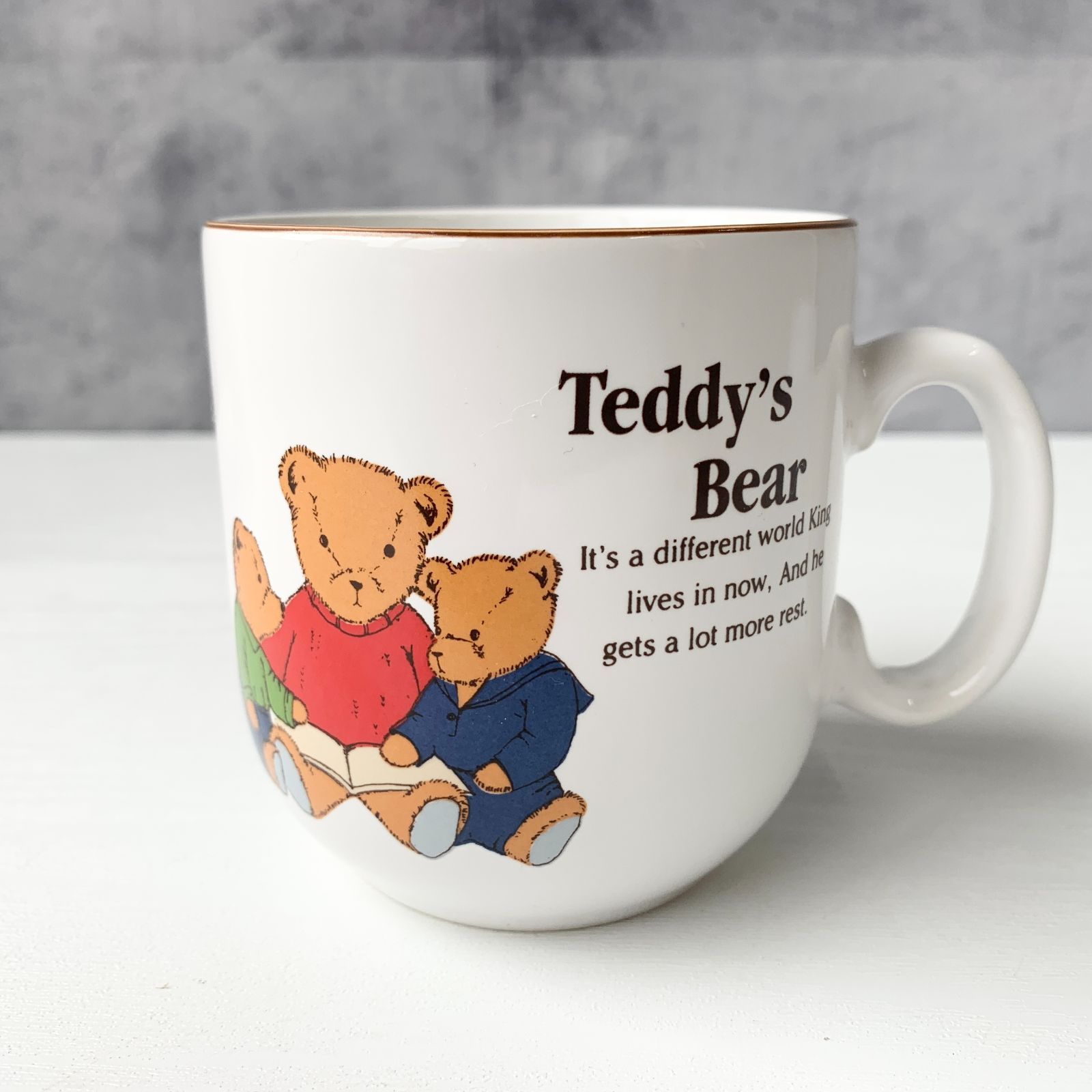 アンティーク ベア Bear ペアカップ 動きだす くまのペアマグカップ 未使用