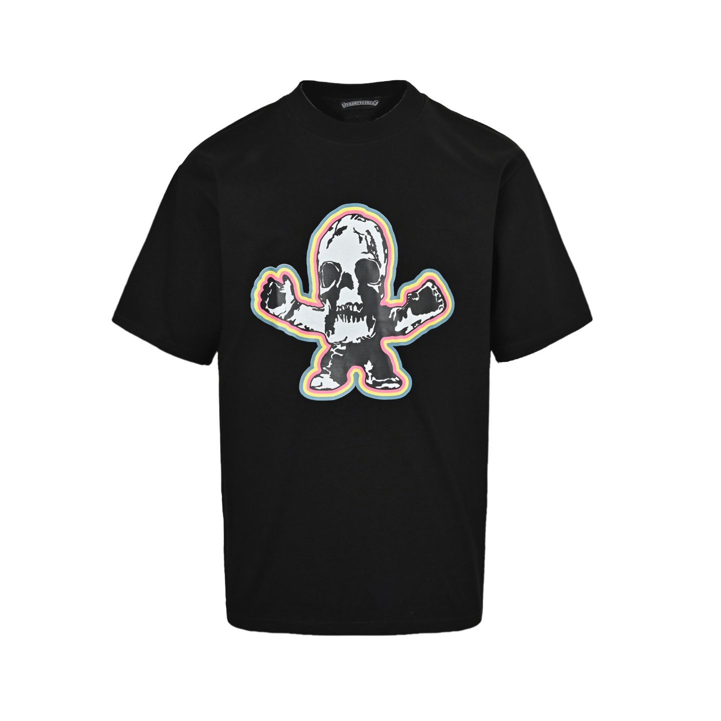 今日特価】スカル前後プリント T シャツ / Skull All-Over Print