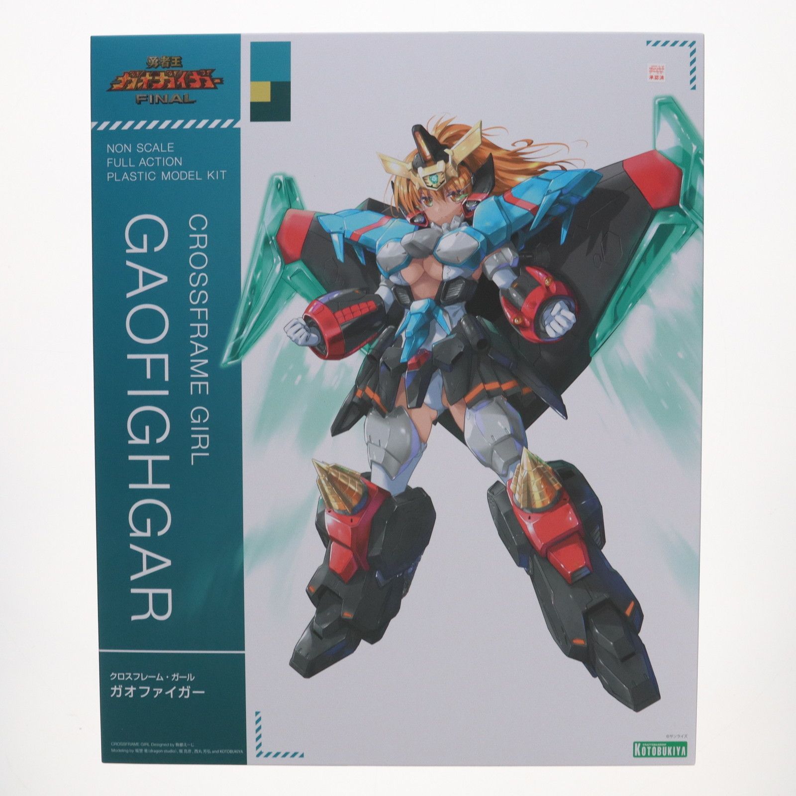 プラモデル (特典付き)コトブキヤ ガオファイガー クロスフレーム