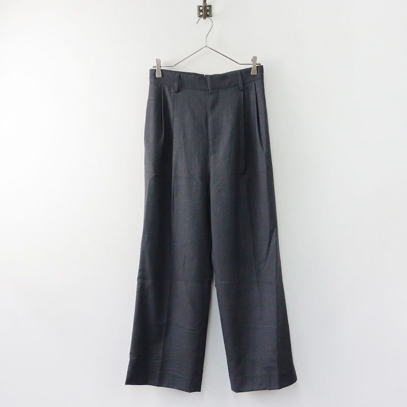 2022SS ドゥーズィエムクラス Deuxieme Classe WOOL SERGE タック