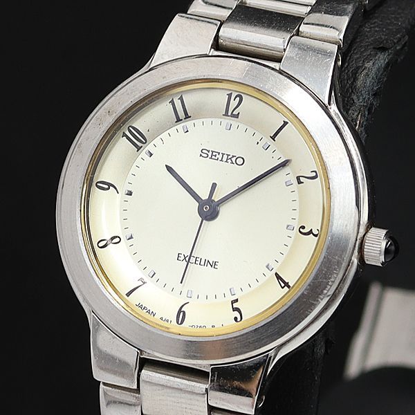 正規【セイコー】QZ エクセリーヌ　7321-0440 白文字盤　レディース 2025年最新】SEIKO エクセリーヌ 7321の人気アイテム - メルカリ