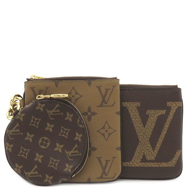 ルイヴィトン LOUIS VUITTON ポーチ ポシェット・トリオ モノグラム