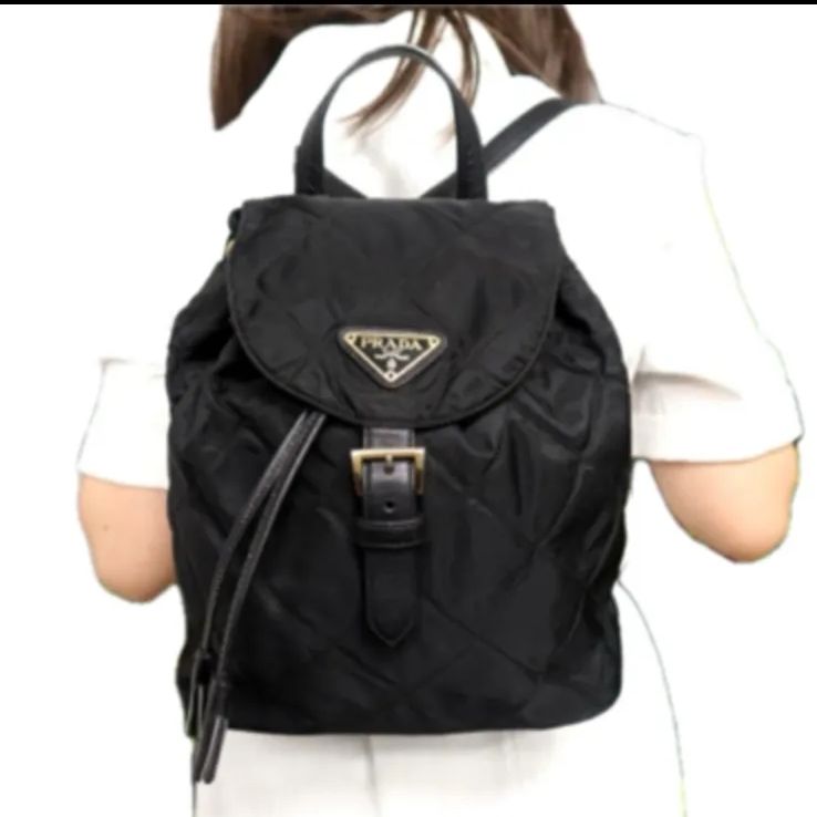 PRADA プラダ キルティング ポコノ ナイロンサフィアーノ