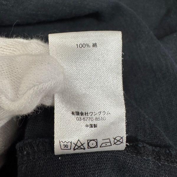 Tee|長袖Tシャツ|ブラック|L
