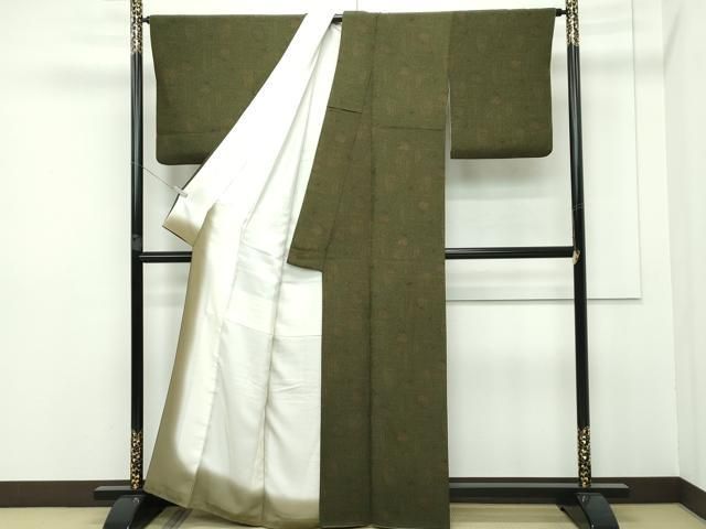 平和屋本店□極上 重要無形文化財 人間国宝 中村勇二郎 江戸小紋 獅子