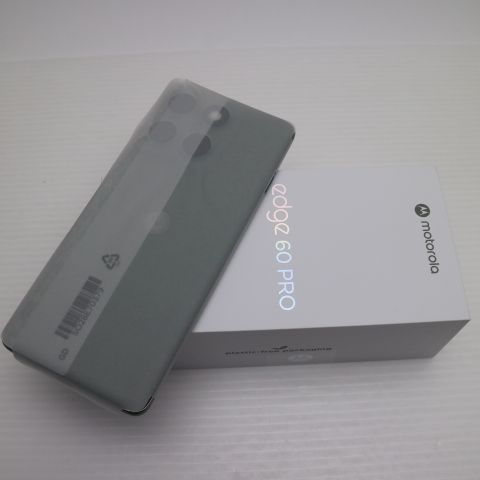 新品未使用 SIMフリー motorola edge 60 pro シャドーグリーン スマホ