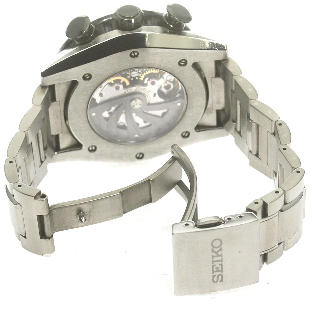  セイコー SEIKO SAEA 009 ブライツ アナンタ クロノグラフ スプリングドライブ メンズ き_843505 懐中時計 腕時計(アナログ)