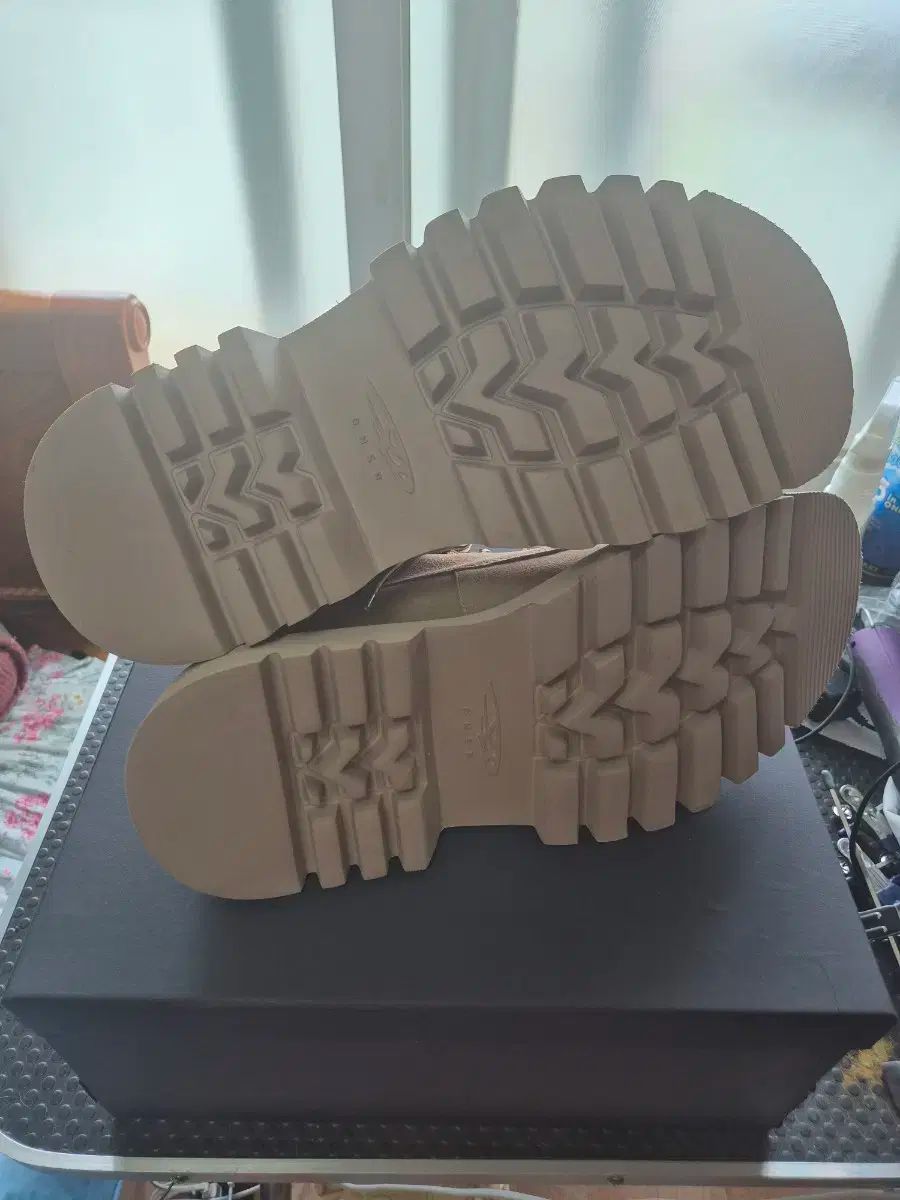  D SR マンモス スエード ウォーカーブーツ ベージュ 280 その他 ブーツ 革靴