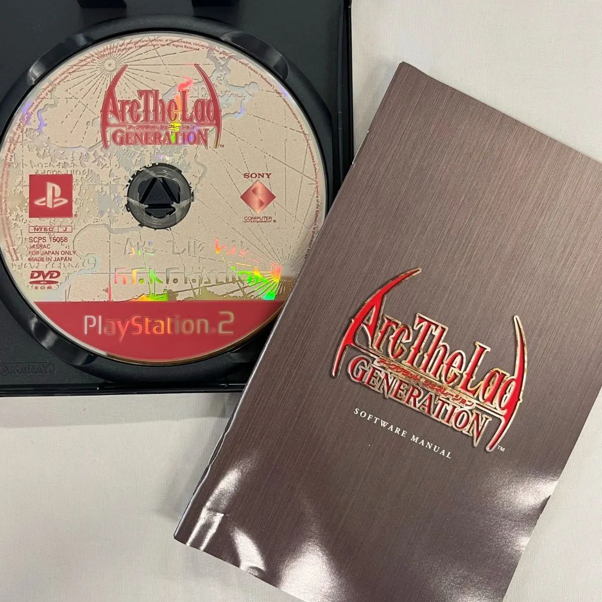 PS2 playStation2 プレイステーション2 アークザラッド