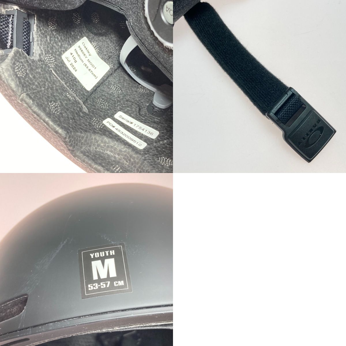 ◎◎OAKLEY オークリー MOD1 ASIAN FIT スキー スノボード ヘルメット Mサイズ ブラック USTAUSTRALIA_COM_AU