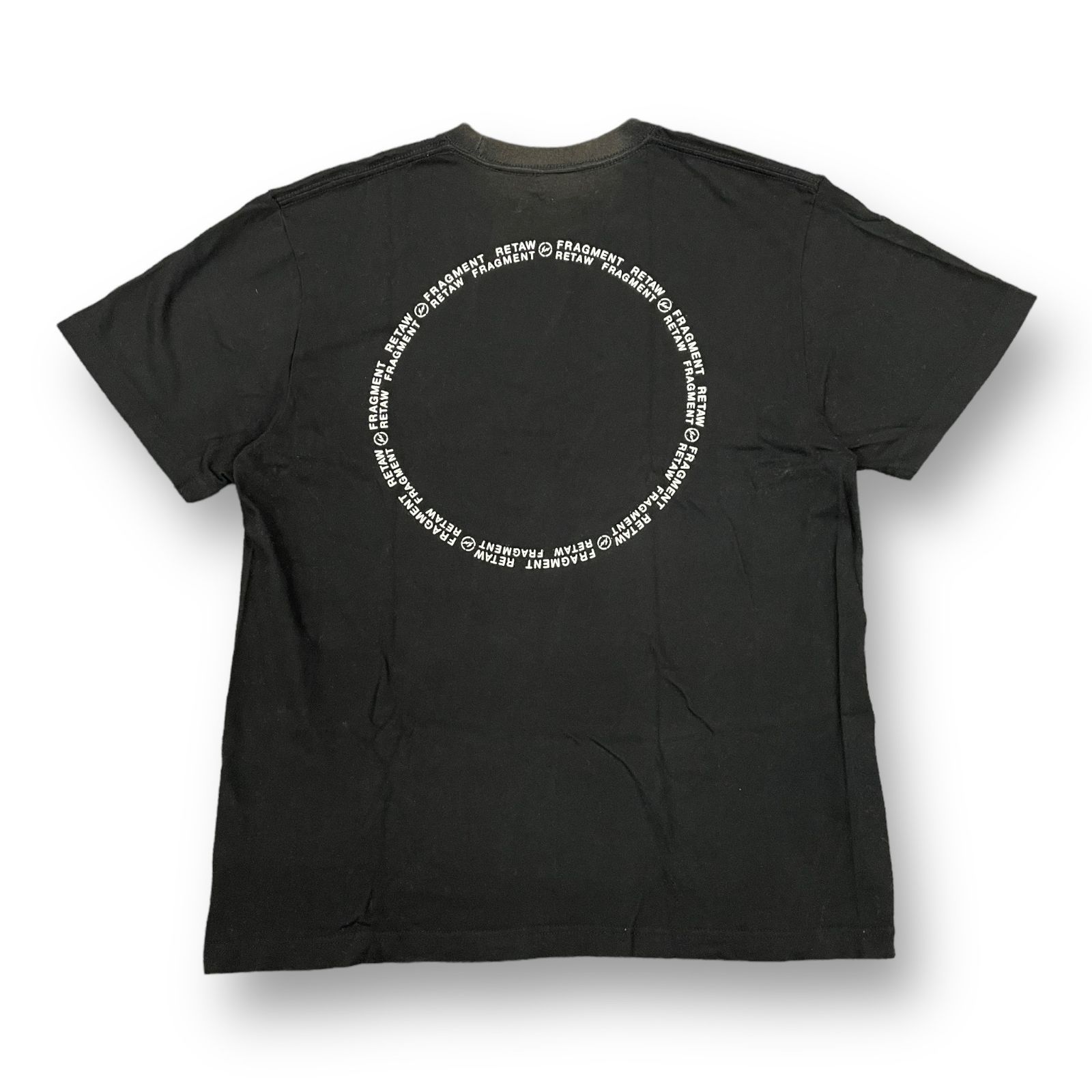 retaw Fragment Design コラボ サークルロゴ プリント クルー