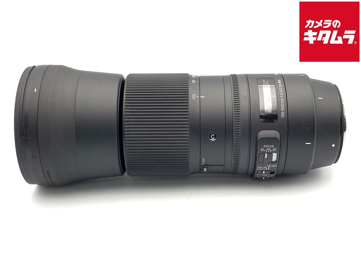 並品 シグマ 150-600mm F5-6.3 DG OS HSM Contemporary キヤノン用