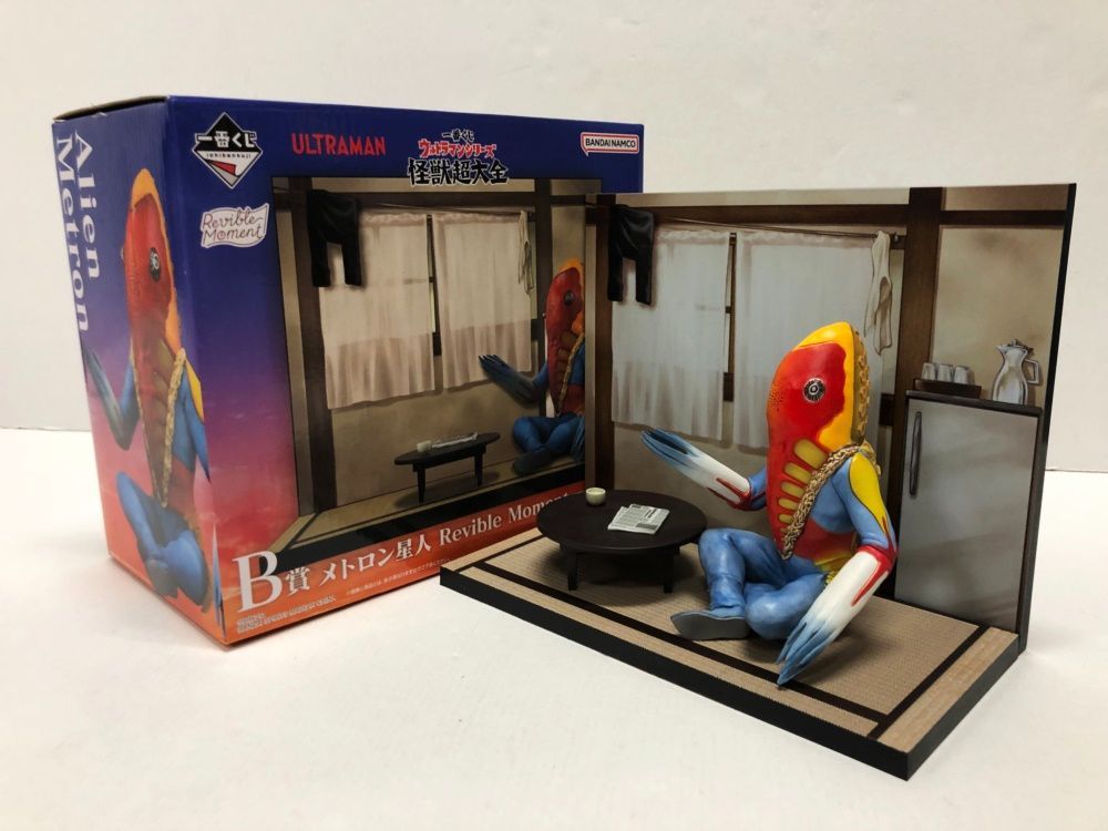 一番くじ　ウルトラマン メトロン星人 Revible Moment B賞 Amazon.co.jp: 一番くじ ウルトラ.マンシリーズ 怪獣超大全 B賞
