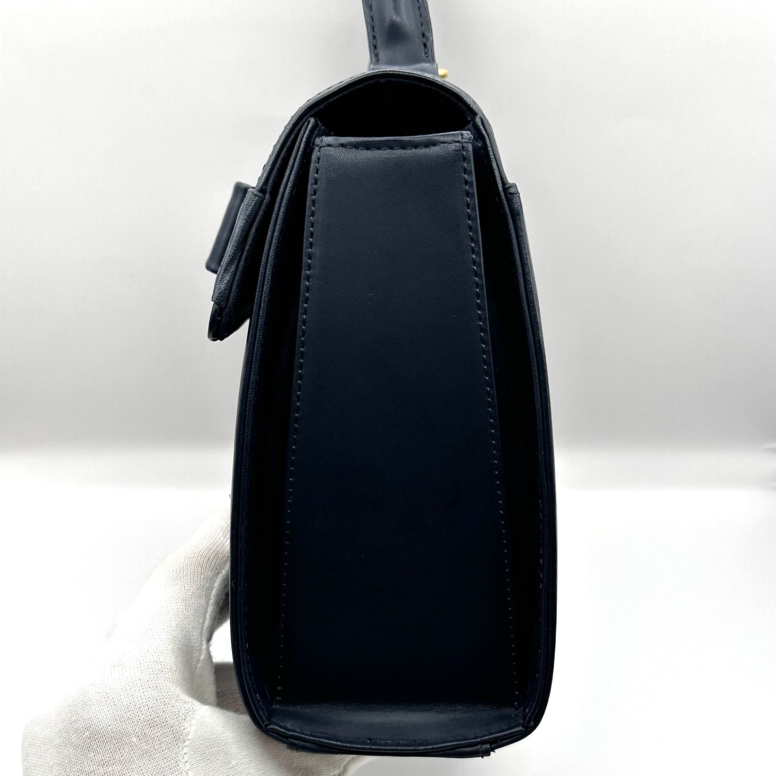 美品】courreges クレージュ 2way ハンドバッグ ショルダーバッグ