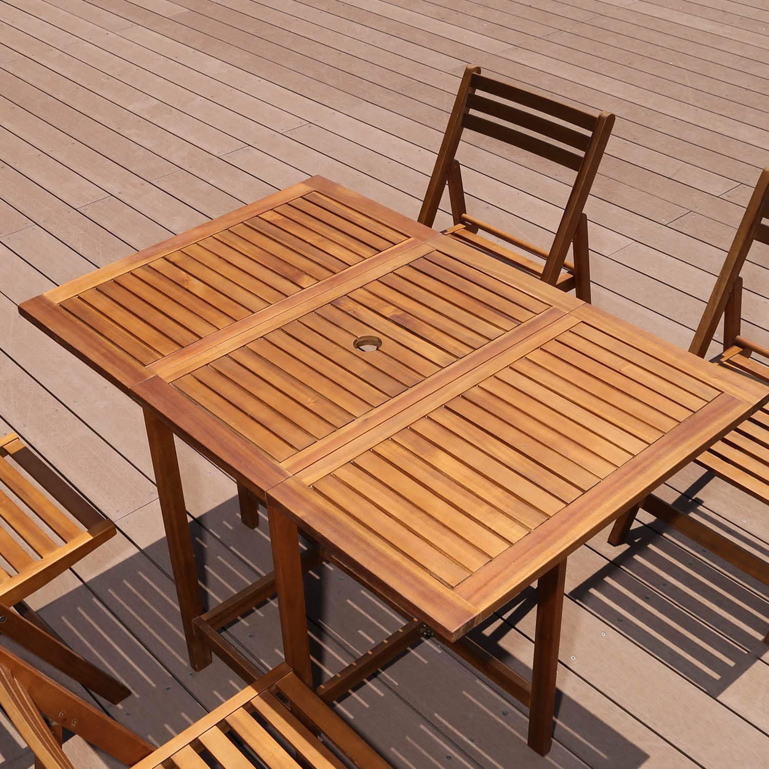 バタフライテーブル1台 折りたたみ式