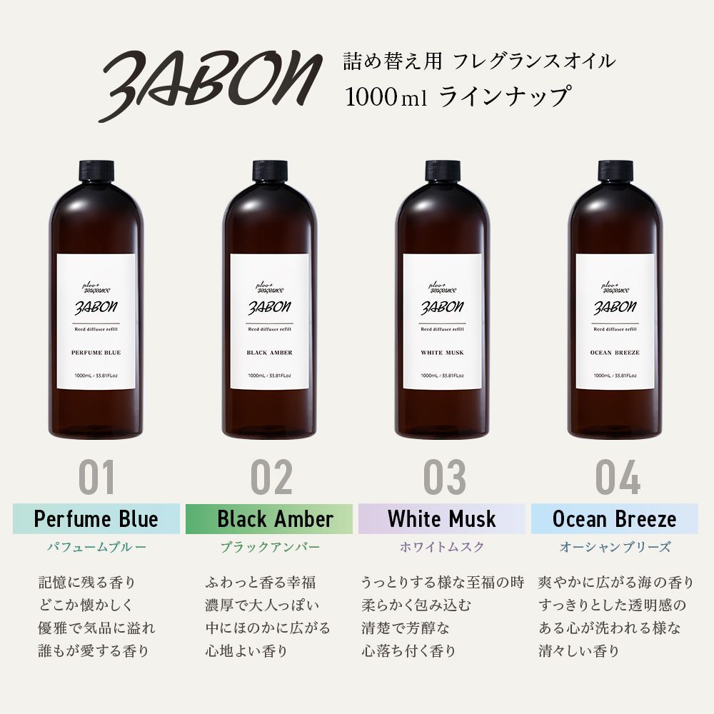 ZABON リードディフューザー