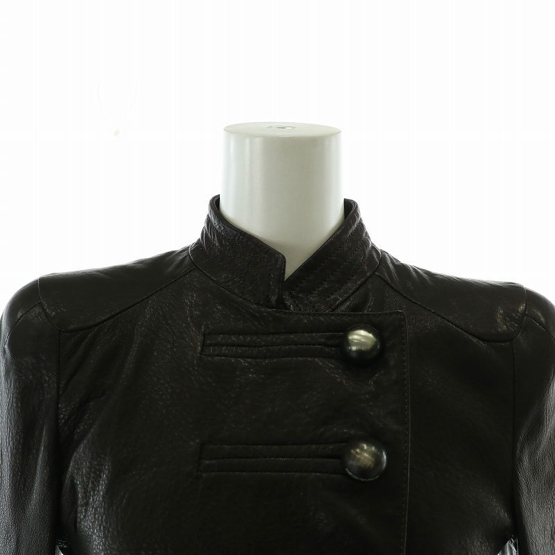 EMPORIO ARMANI レザージャケットショート丈 EMPORIO ARMANI レザージャケットショート丈