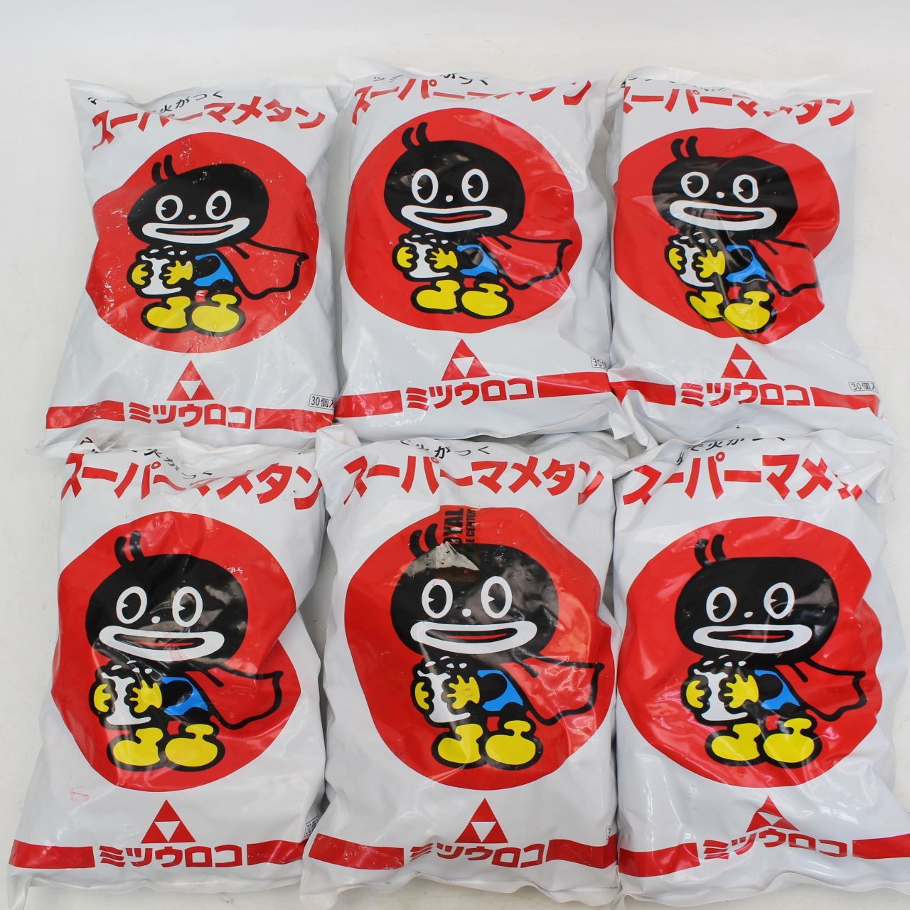 139)【未開封】ミツウロコ スーパー豆炭（30個入り）× 6袋