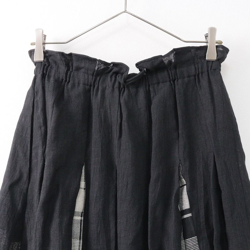 新品 ロワズィール アデュートリステス リネン スカート 美品 アデュートリステス ロワズィール ADIEU TRISTESSE LOISIR