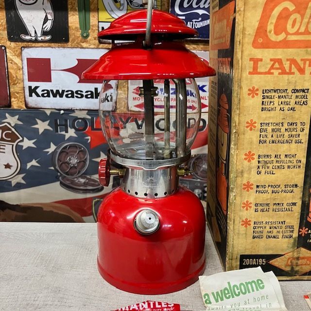 コールマン Coleman ランタン 1967年10月 スモールパテペン 小文字パテペン