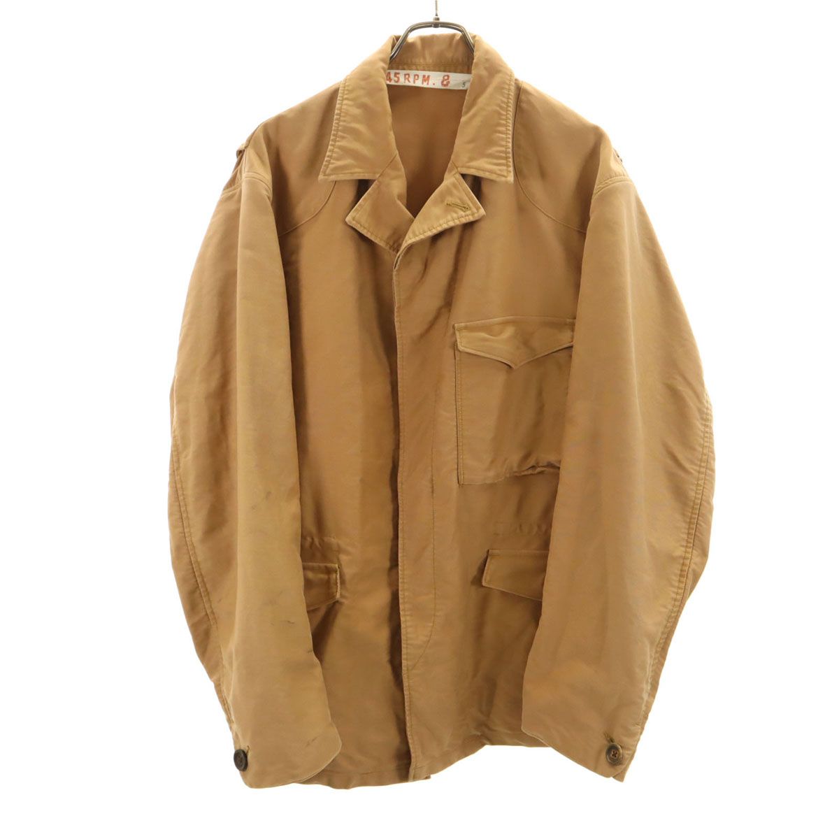45R 45rpm フォーティーファイブアールピーエム 日本製 フィールドジャケット 5 ベージュ メンズ 45R 45rpm フォーティーファイブアールピーエム 日本製 フィールド