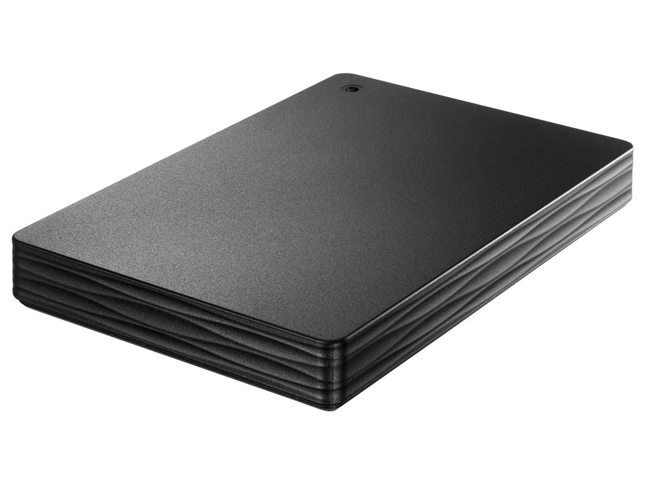 4営業日で発送 IODATA アイオーデータ ポータブルHDD 1TB ブラック HDPH-UTV1K