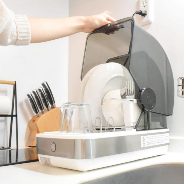 THANKO(サンコー) UV除菌食器乾燥機S-STD21B-YC 黒 THANKO(サンコー) UV除菌食器乾燥機S-STD21B-YC 黒 コンパクト