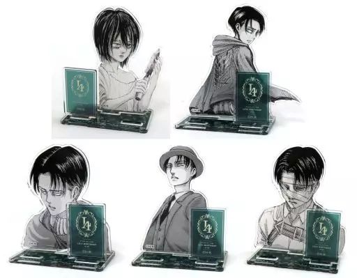 アクリルスタンド アクリルパネル 全5種セット 進撃の巨人 Levi Birthday2025 トレーディングアクリルスタンド