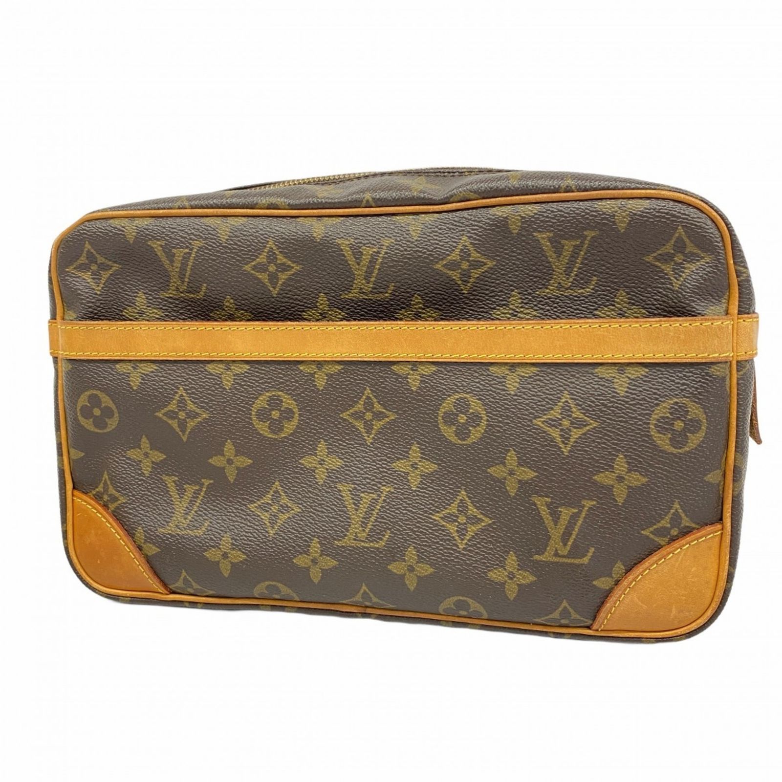 ルイ ヴィトン Louis Vuitton ルイ ヴィトン クラッチバッグ モノグラム コンピエーニュ28 M51845 ブラウンレディース