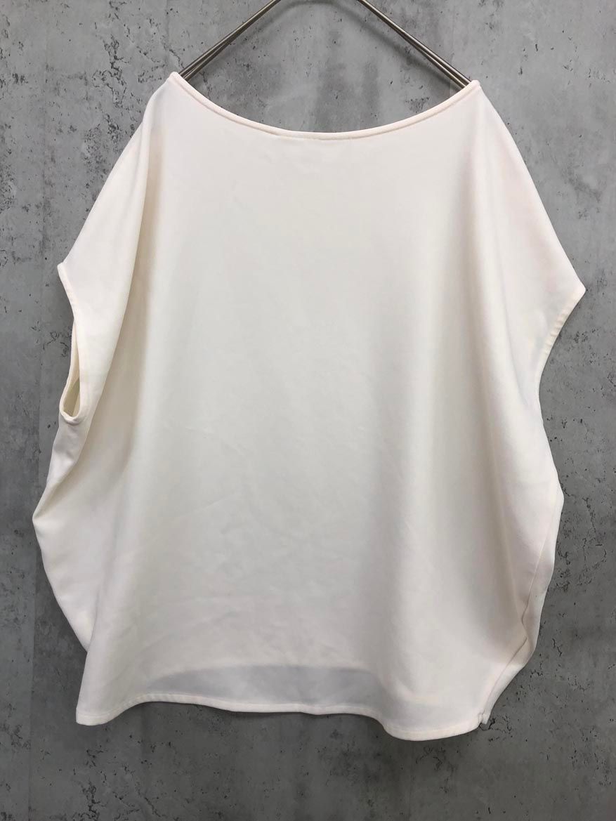 SOEJU◆半袖ブラウス/M/--/クリーム/S-00-SB-008 ショートスリーブコクーンブラウス - SOÉJU online store｜上質