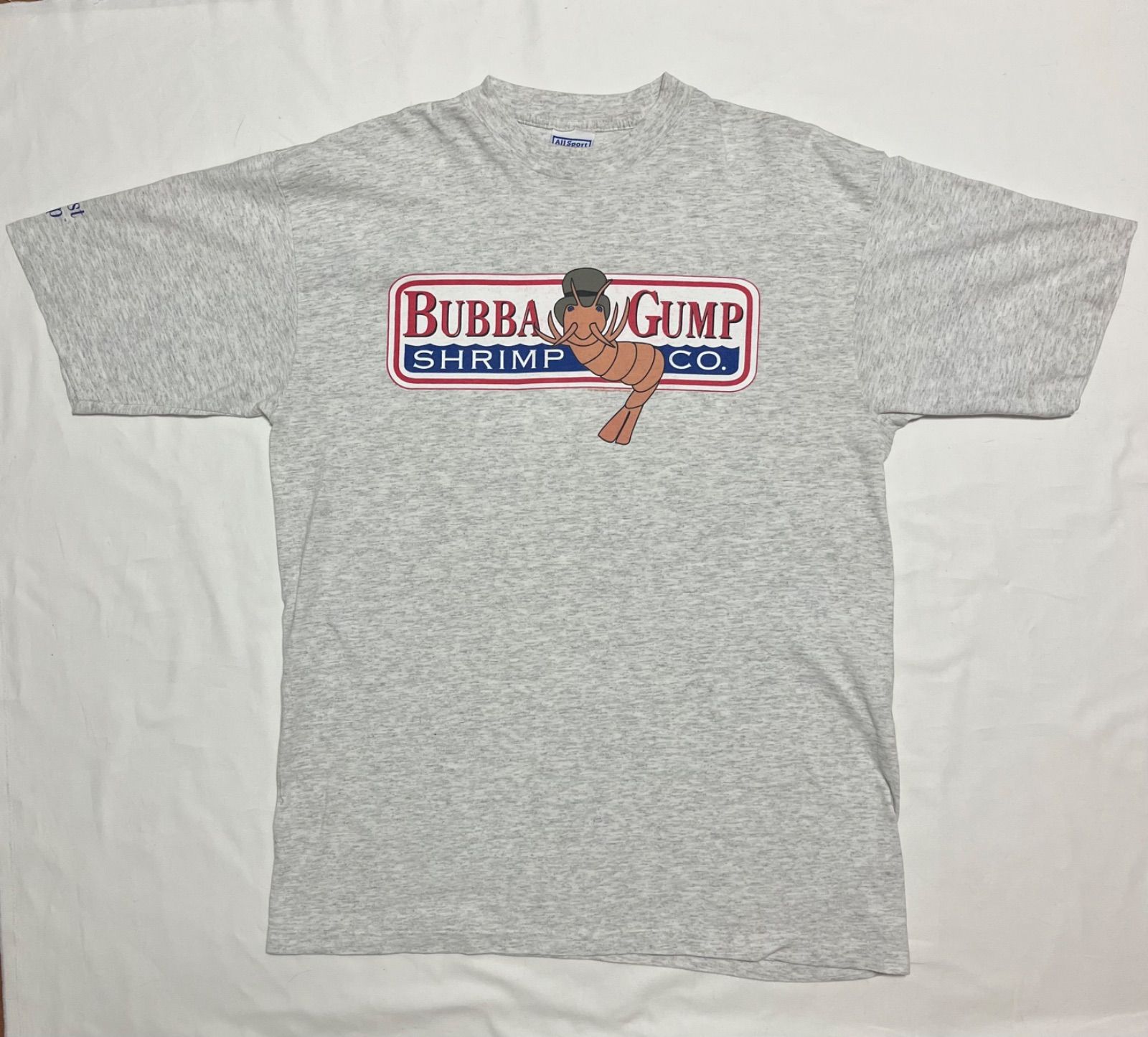 90s Bubba Gump t-shirt ババガンプ フォレストガンプ forest gump 映画 ムービー プロモ Tシャツ