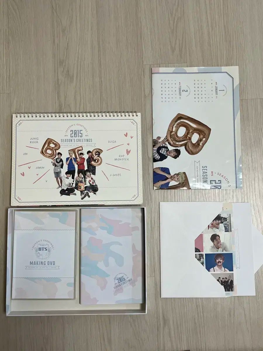 BTS 防弾少年団 バンタン 2015 シーグリ シーズングリーティング フルセット