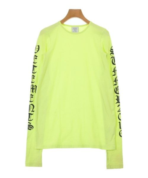 VETEMENTS Tシャツ カットソー レディース 古着 送料無料