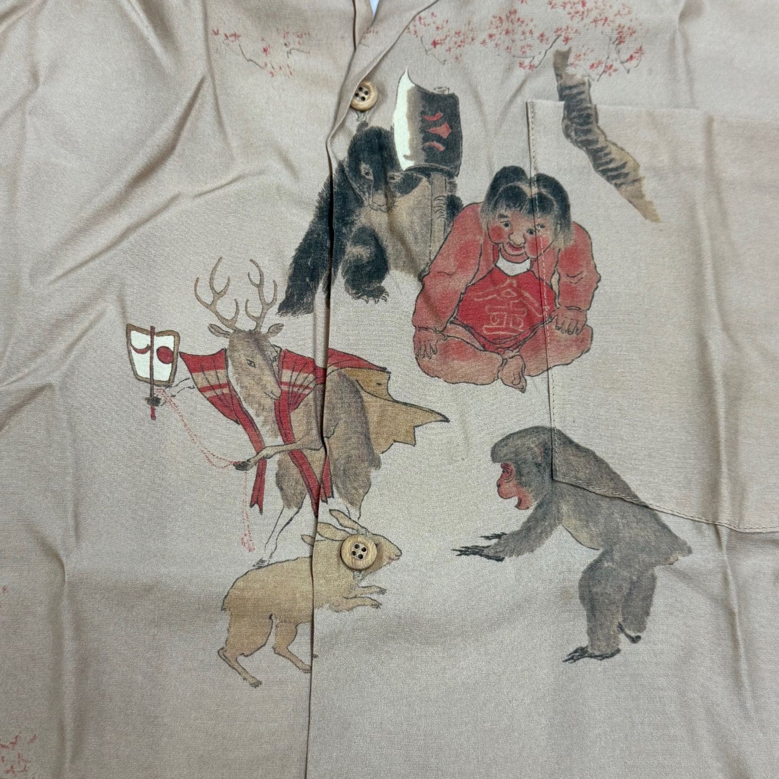 SUNSEA サンシー フライドシュリンプシャツ オープンカラー 半袖 楽天市場】【中古】SUNSEA 「Check Fried Shrimp Shirt