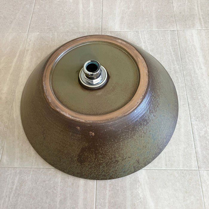 アウトレット 洗面ボール 縦約410mm×横約410mm×厚み約110mm 陶器 手洗鉢