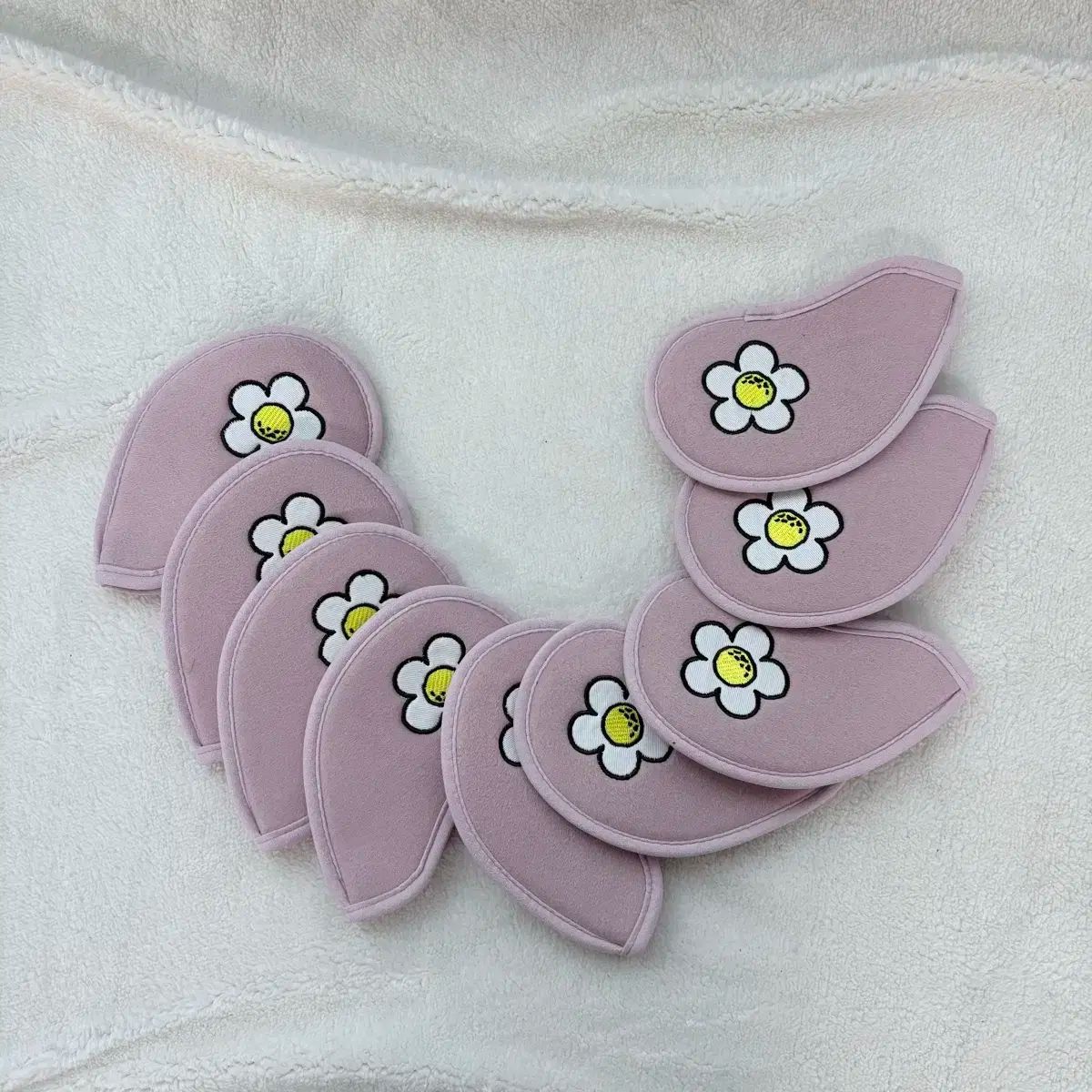 ディンプルゴルフ スウェード アイアンカバー