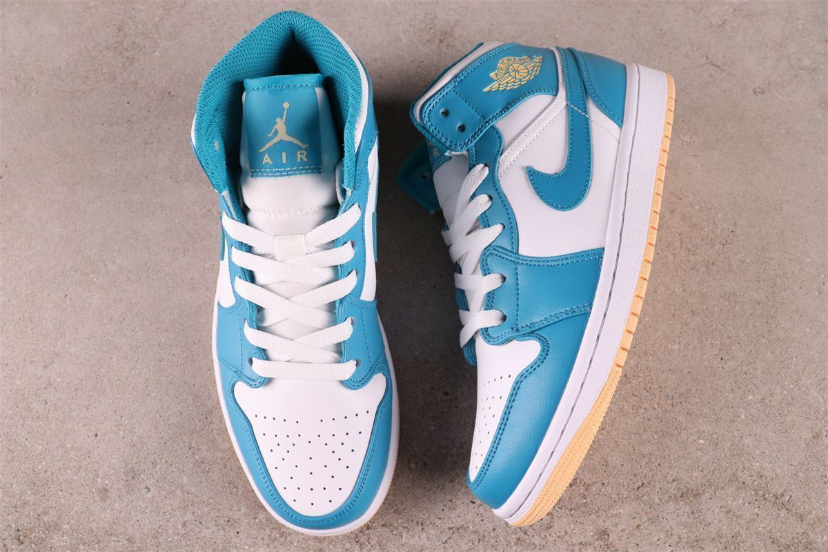 新品 ナイキ エアジョーダン1 ミッド \"アクアトーン\" 25cm 5/6・5/8発売｜Nike Air Jordan 1 Mid 