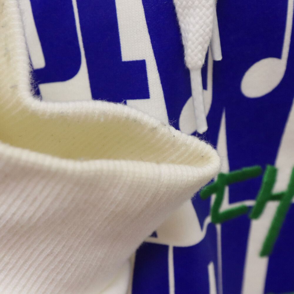 doublet (ダブレット) MESSAGE EMBROIDERY HOODIE メッセージ エン  