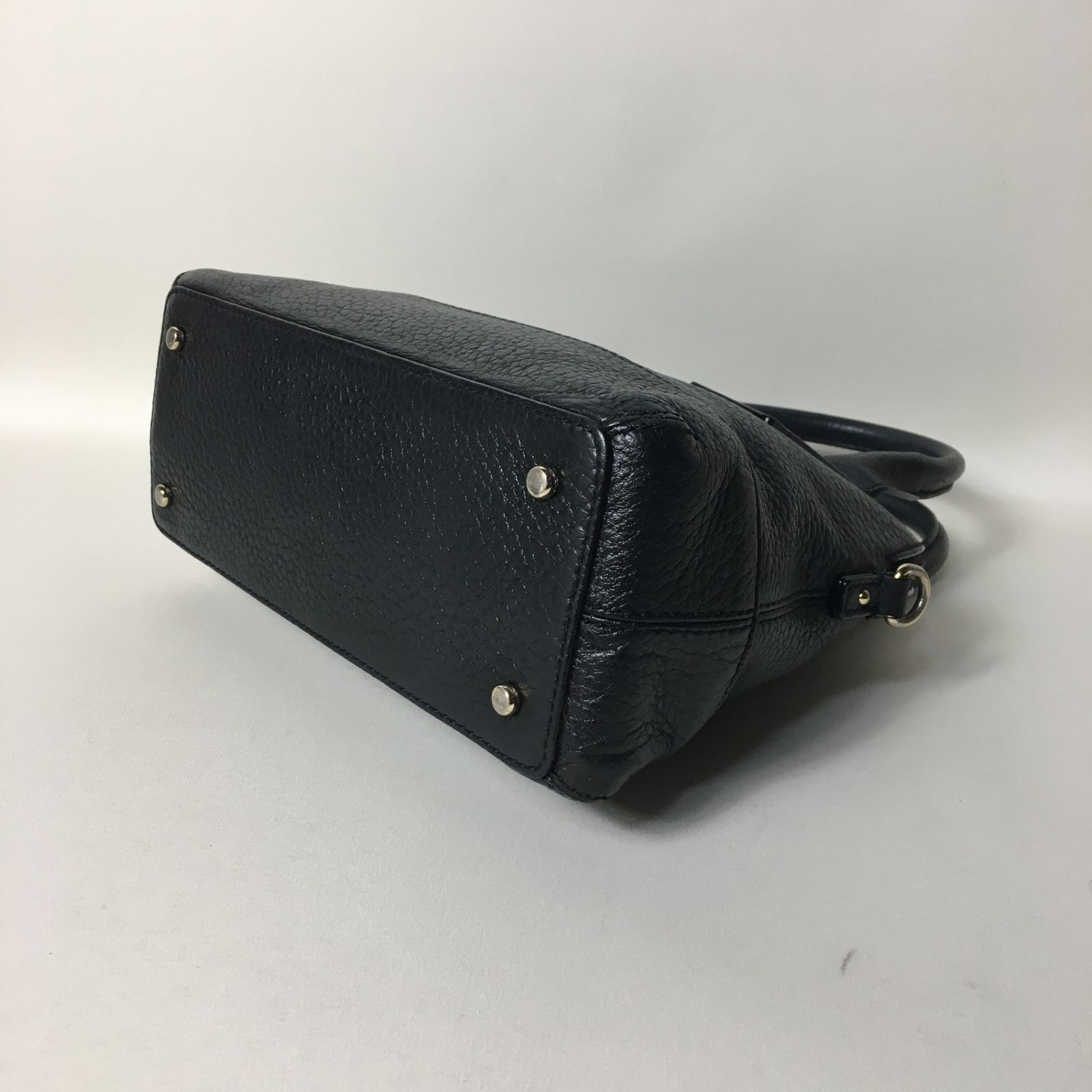 2506-70｜美品｜ケイトスペード 2WAY ハンドバッグ レザー ブラック 2506-70｜美品｜ケイトスペード 2WAY ハンドバッグ レザー