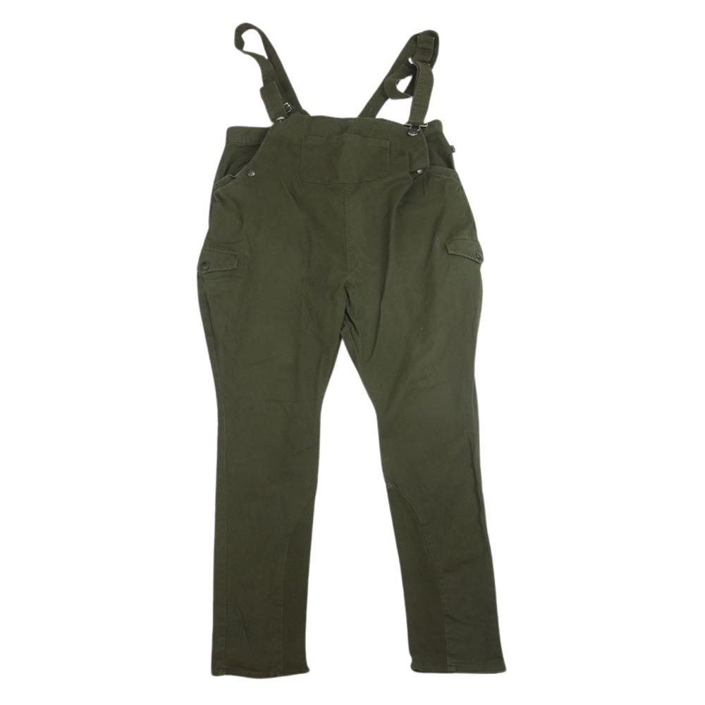 グラム glamb シモンセミオーバーオール サロペット 裾リブ ストレッチ glamb グラム GB0219 P02 Simon semi overall シモン セミ