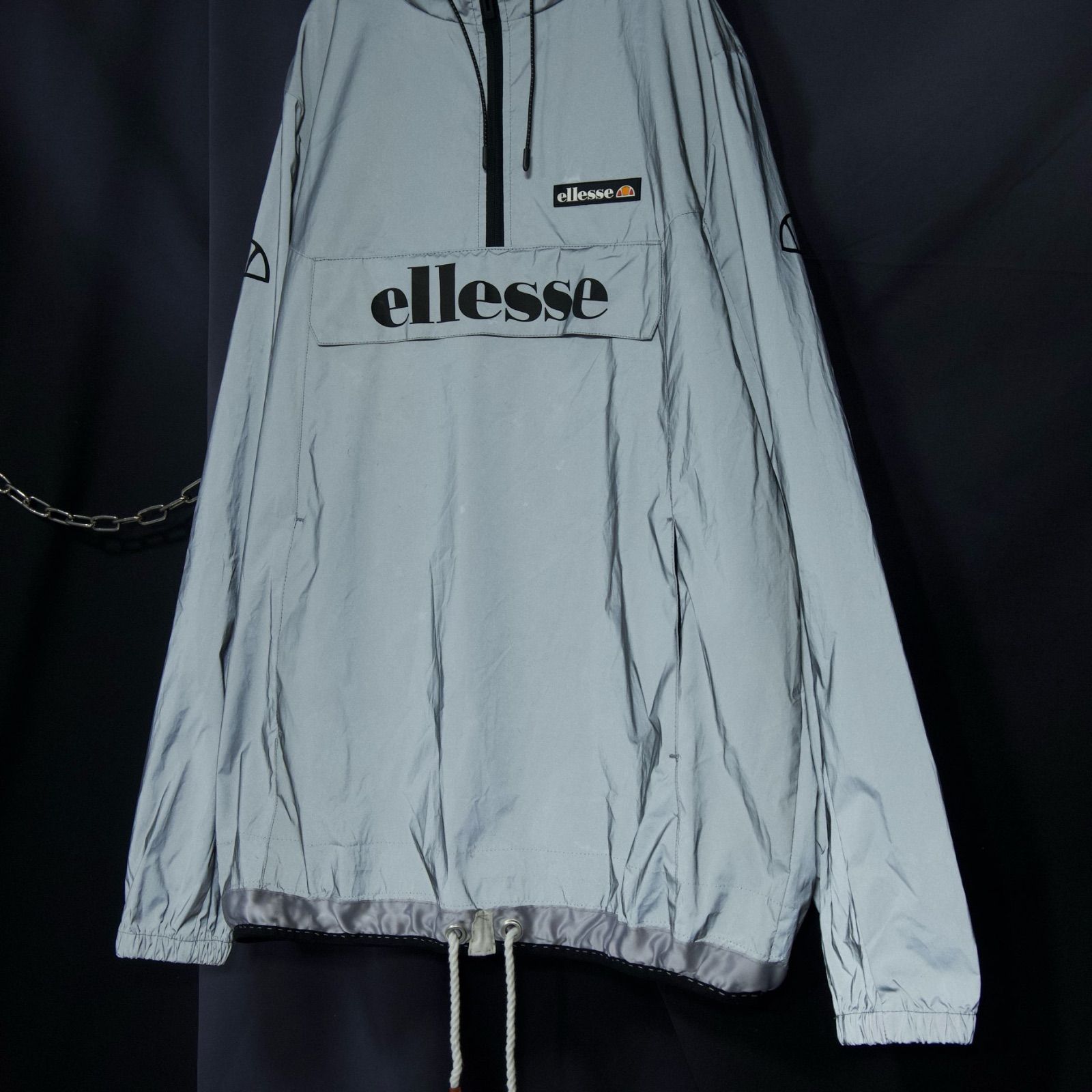 ellesse（エレッセ） アノラック パーカー ellesse Full Reflector Halfzip Mountain Hoodie/Anorak Jacket