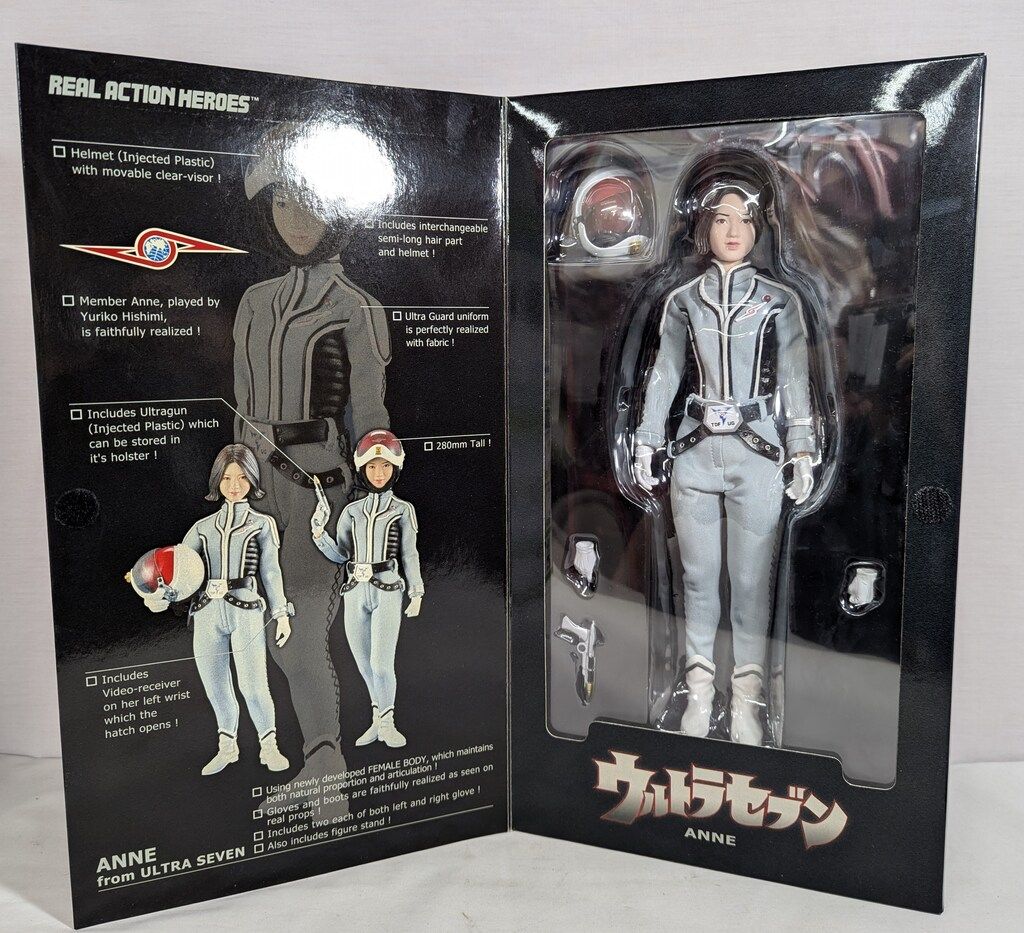 メディコム・トイ REAL ACTION HEROES ウルトラセブン 友里アンヌ