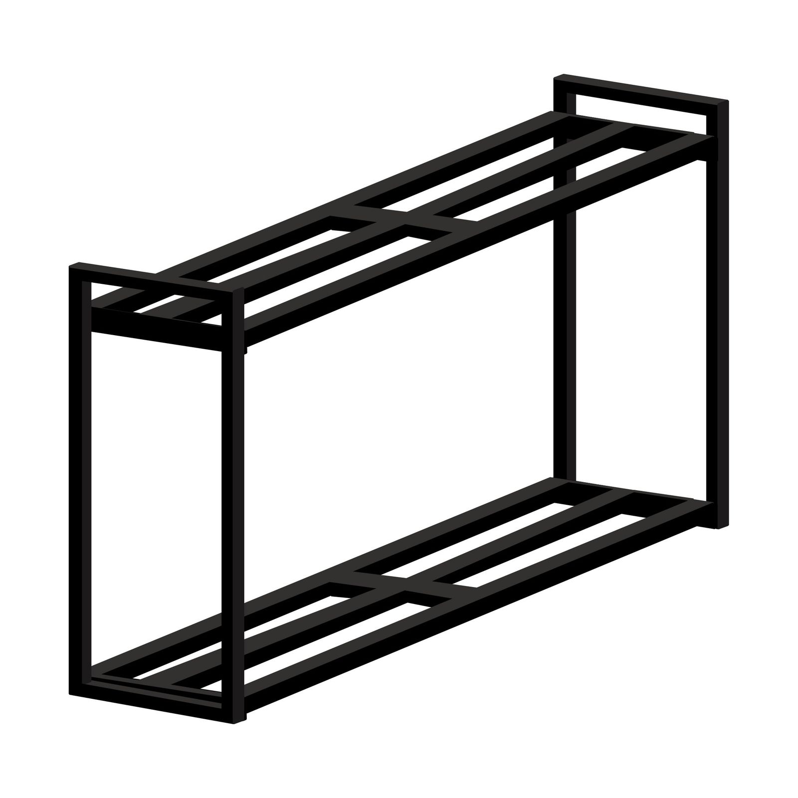 GEX AQUA RACK スチールスタンド 上下2段設置 耐荷重200kg 90cmスリム水槽用組立式水槽台900スリム 900スリム