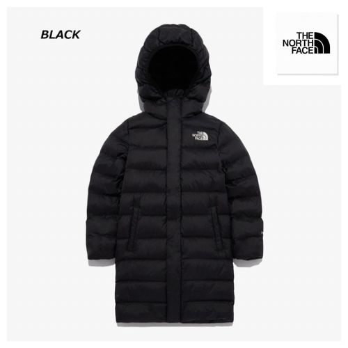 ♥ 韓国 Kids NORTH FACE ノースフェイス ダウン ダウンコートコート ブラック