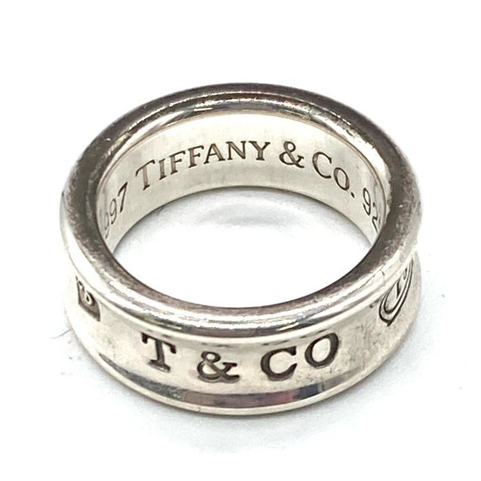 ☆Tiffany&Co. ティファニー 1837 ミディアムリング シルバー925 size