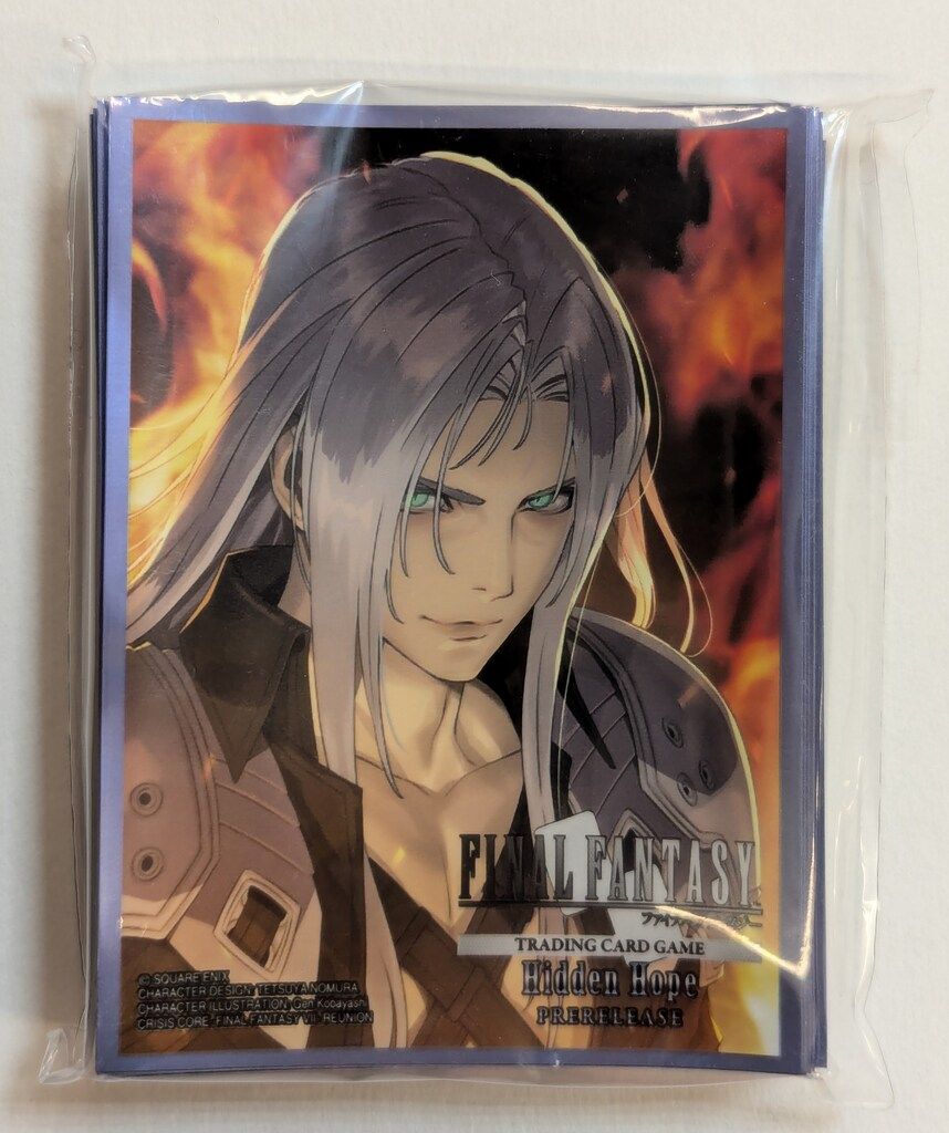 スクウェアエニックス カードスリーブ FFTCG セフィロス FF7 60
